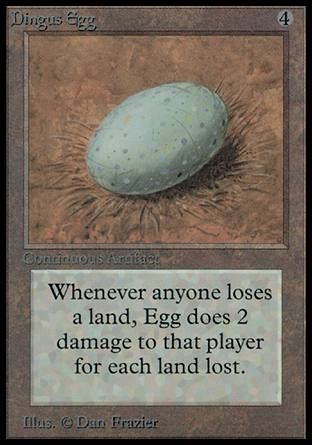 Dingus Egg (Beta) Trading Card