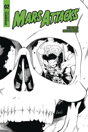 Mars Attacks #2 (20 Copy Coleman B&w Cover)