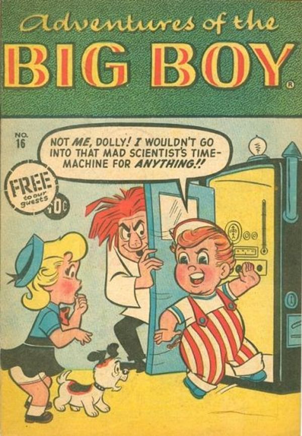 Adventures of Big Boy #16 [East]