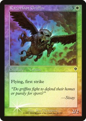 Razorfoot Griffin (Invasion - Foil)