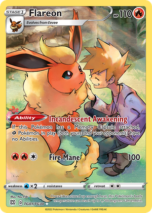 Flareon (TG01) - Brilliant Stars Trainer Gallery