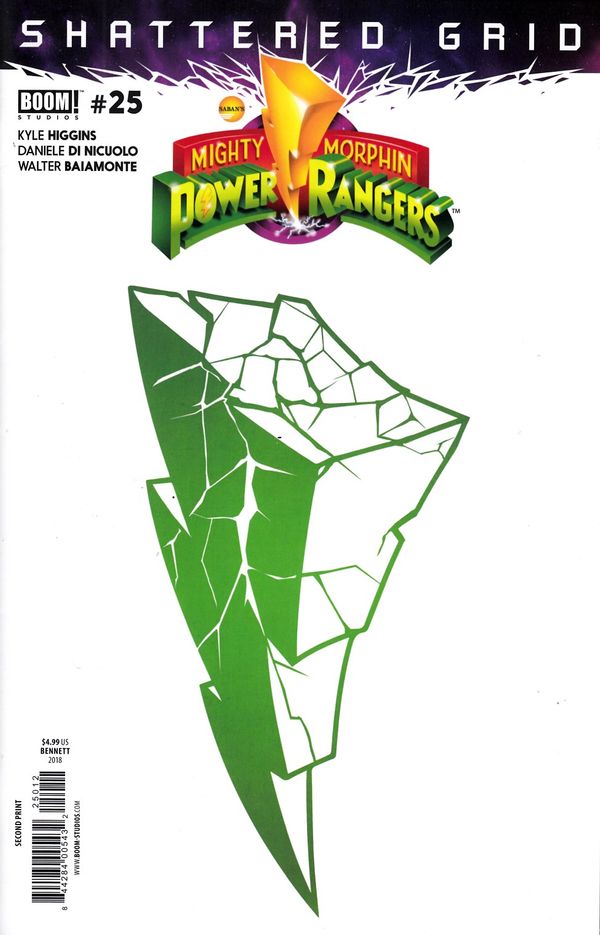 Mighty Morphin Power Rangers #25 (2nd Printing)