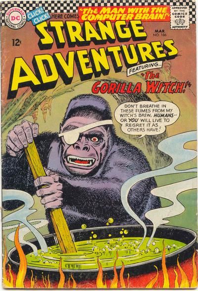 Strange Adventures #186 Comic