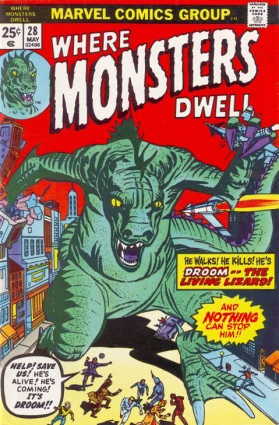 Where Monsters Dwell #28 Comic