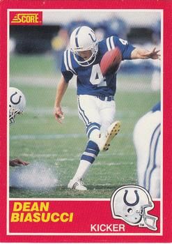 Dean Biasucci 1989 Score #185 Sports Card
