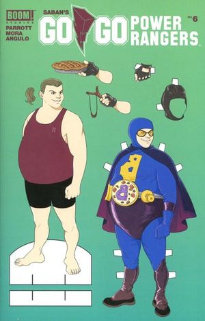 Saban's Go Go Power Rangers #6 (Unlockable Mok Variant)