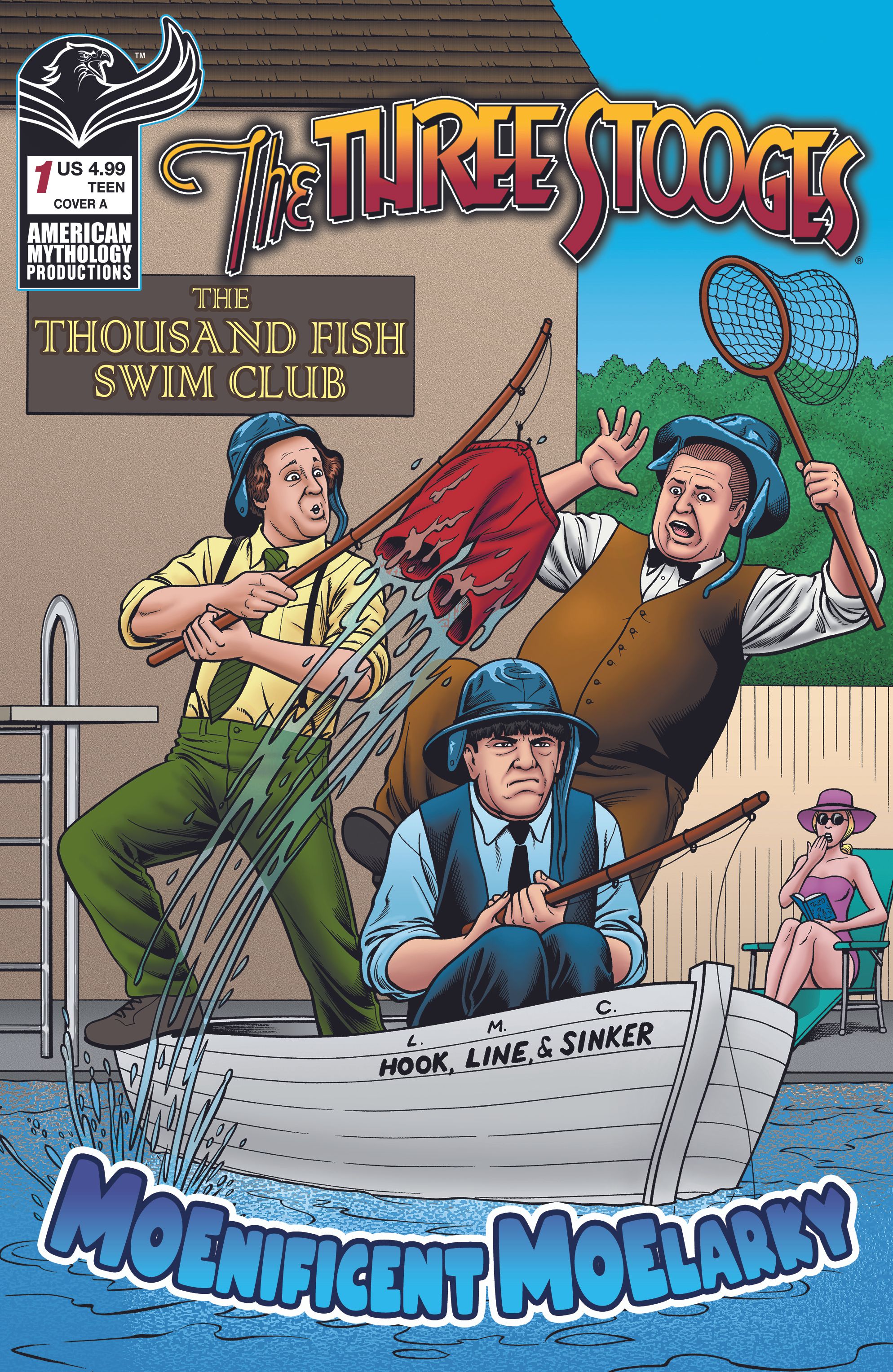 Three Stooges Moenificent Moelarky #1 Comic