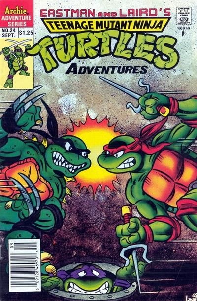 Teenage Mutant Ninja Turtles Adventures #24 Comic