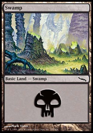 Swamp (Mirrodin) Trading Card