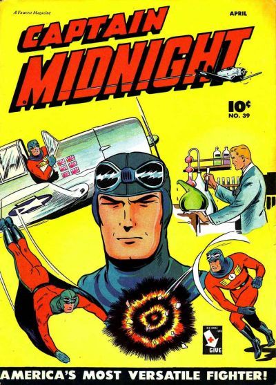 Captain Midnight #39 Comic