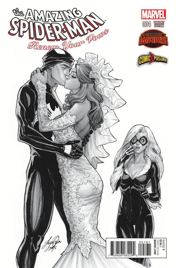 Amazing Spider-Man Renew Your Vows  #4 (ComicXposure Exclusive Variant Cover (B&W))