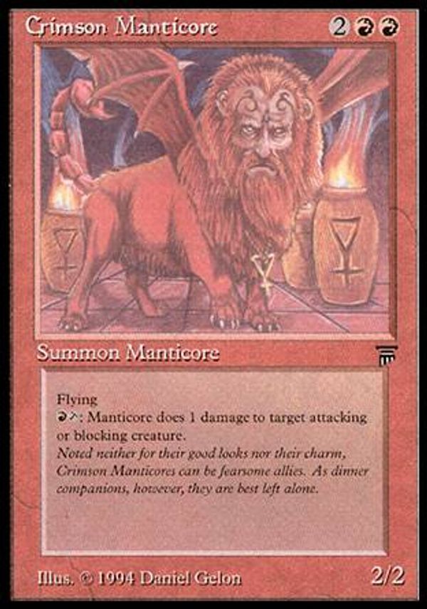 Crimson Manticore (Legends)