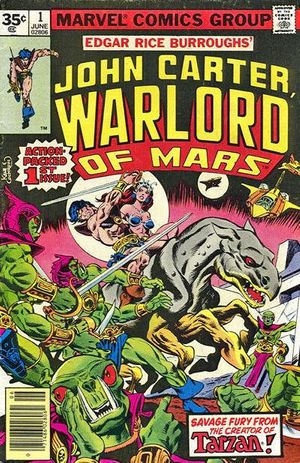 John Carter Warlord of Mars #1 (35 cent variant)