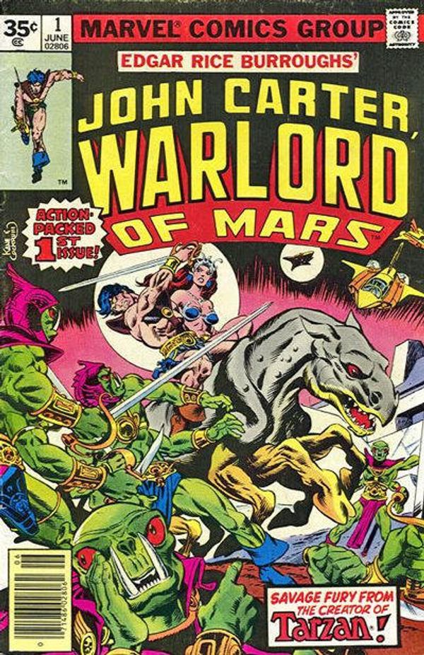 John Carter Warlord of Mars #1 (35 cent variant)