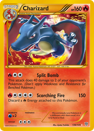 Charizard (136/135) - Plasma Storm