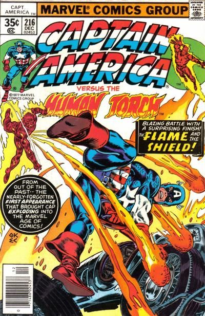 Captain America #216 Comic