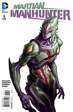 Martian Manhunter #3 (Variant Cover)
