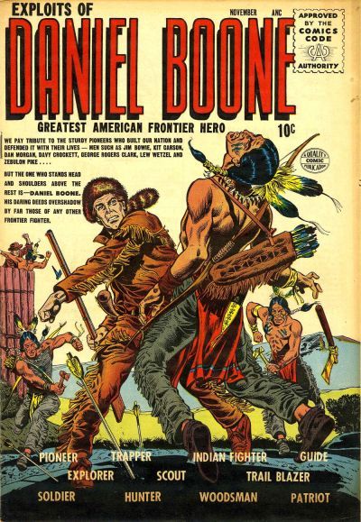 Exploits of Daniel Boone Comic