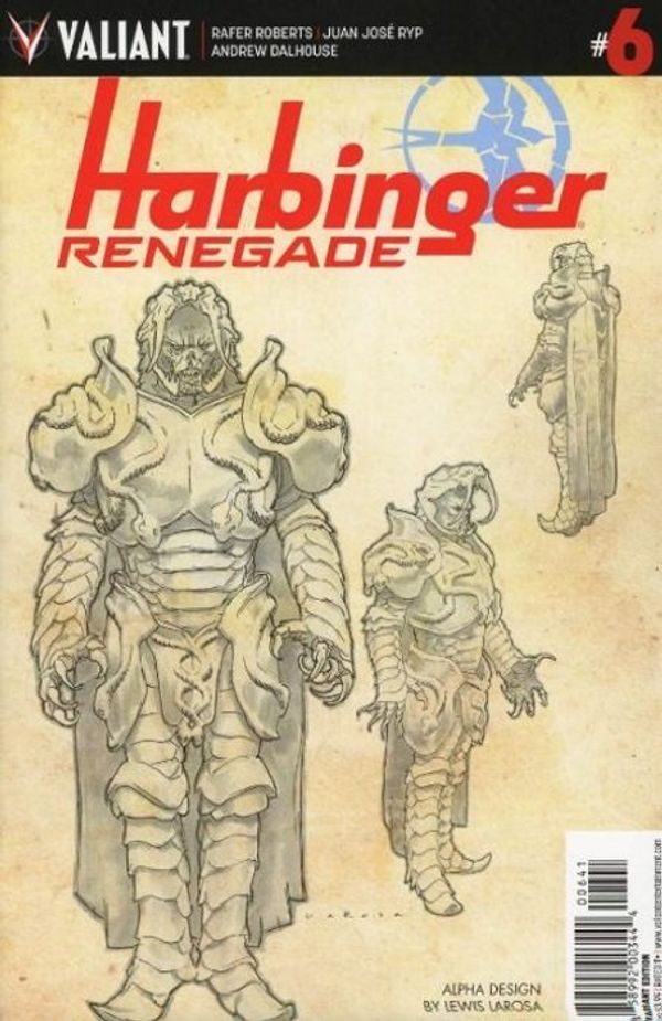 Harbinger Renegade #6 (Cover D 10 Copy Cover Char Dsn Variant)