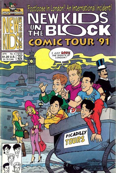 New Kids On The Block Comics Tour '90/91 #4 Comic