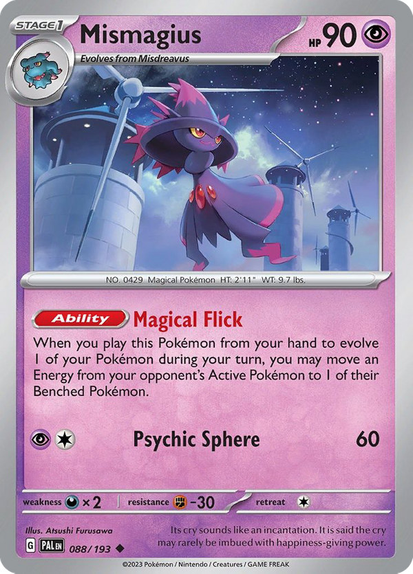 Mismagius (88/193) - Paldea Evolved