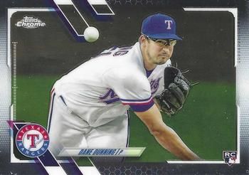 Dane Dunning 2021 Topps Chrome Baseball #187 Sports Card