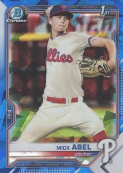 Mick Abel 2021 Bowman Sapphire Edition Baseball #BCP-42 Sports Card
