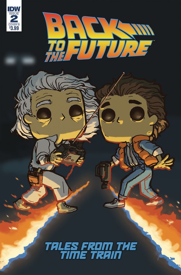 Back To The Future Time Train #2 (Cover B Funko Wolfe)