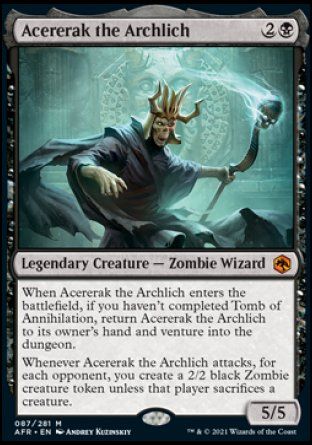 Acererak the Archlich (Dungeons & Dragons: Adventures in the Forgotten Realms) Trading Card