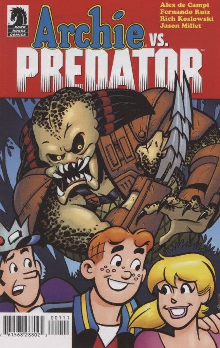 Archie Vs Predator #ashcan Comic