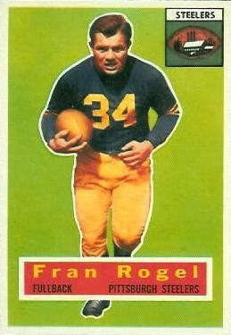 Fran Rogel 1956 Topps #15 Sports Card