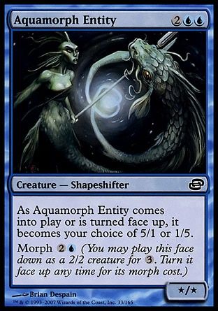 Aquamorph Entity (Planar Chaos) Trading Card