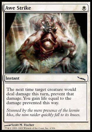 Awe Strike (Mirrodin) Trading Card