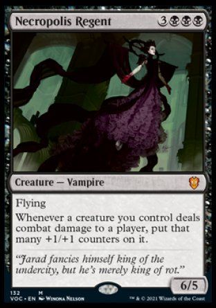 Necropolis Regent (Innistrad Crimson Vow Commander Decks) Trading Card