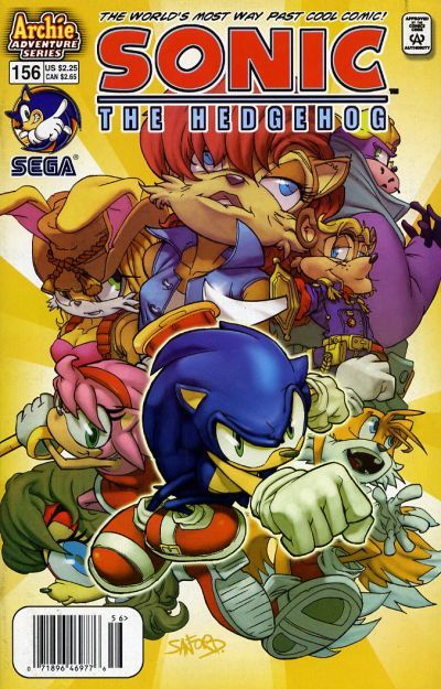 Sonic the Hedgehog #156 Comic