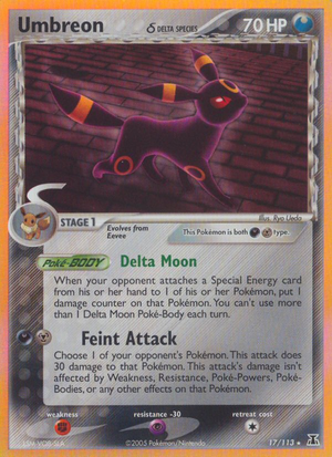 Umbreon δ (17/113) - Delta Species (Reverse Holo)