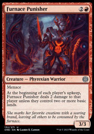 Furnace Punisher (Phyrexia: All Will Be One) Trading Card