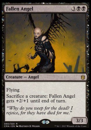 Fallen Angel (Commander Anthology) Trading Card