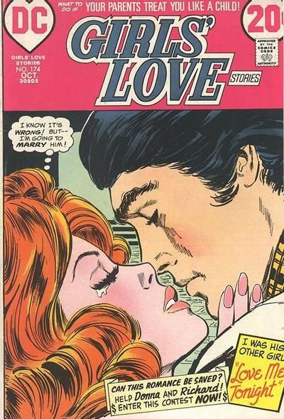 Girls' Love Stories #174 Comic