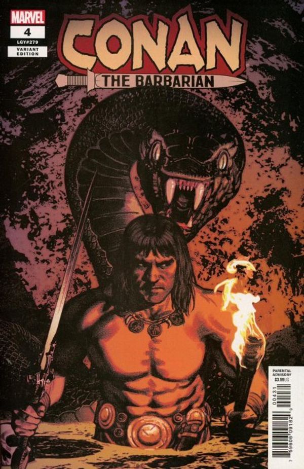 Conan The Barbarian #4 (Smallwood Variant)
