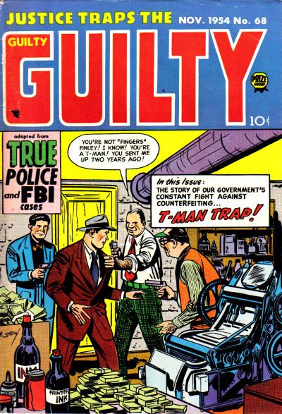 Justice Traps the Guilty #68 Comic