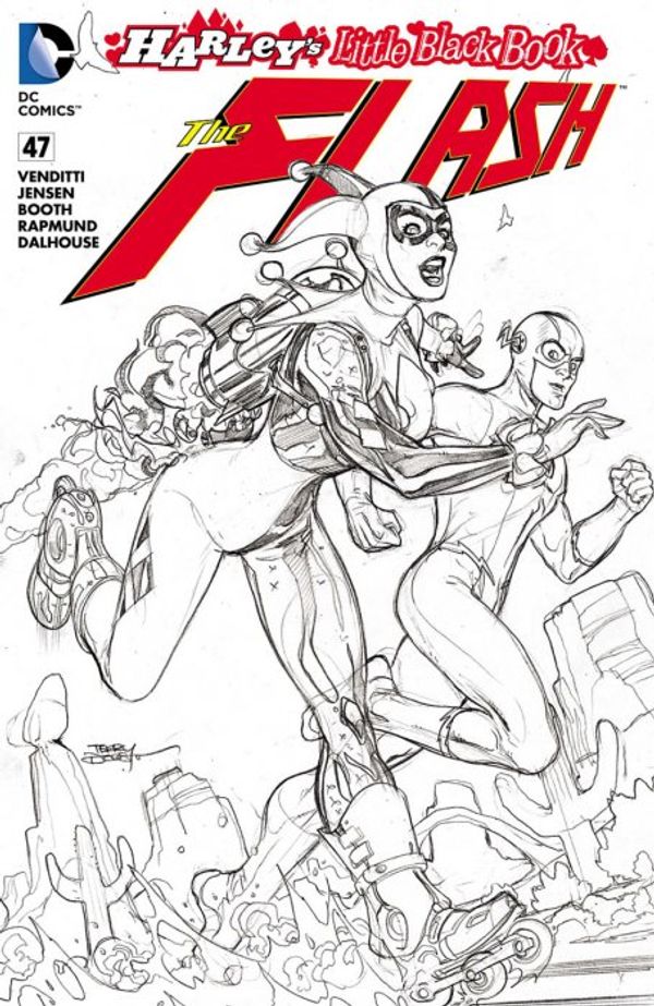 Flash #47 (Terry Dodson Sketch Variant)