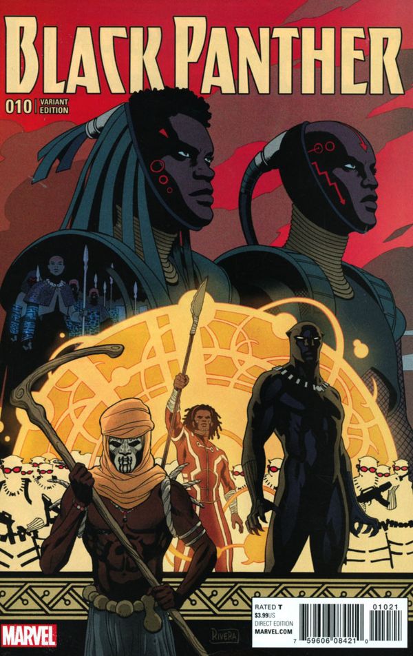 Black Panther #10 (Rivera Connecting F Variant)