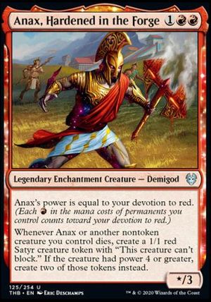 Anax, Hardened in the Forge (Theros Beyond Death)