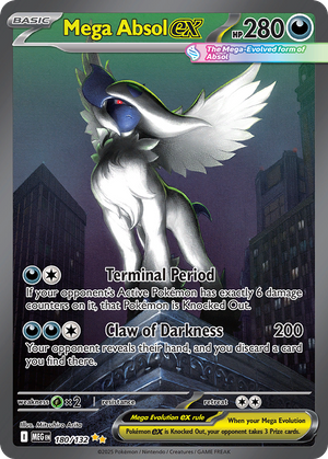 Mega Absol ex (180/132) - Mega Evolution