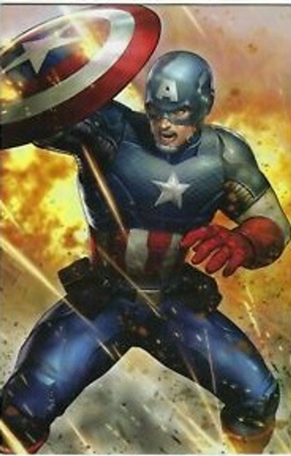Captain America #11 (Yoon Lee Marvel Battle Lines Variant)