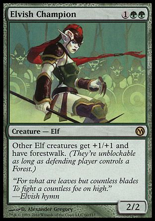 Elvish Champion (Duels of the Planeswalkers) Trading Card