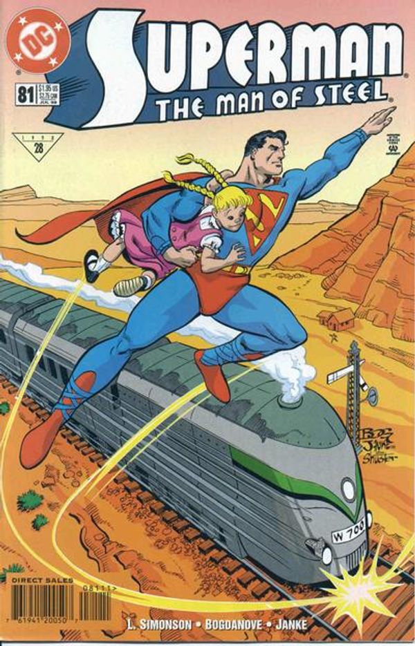 Superman: The Man of Steel #81