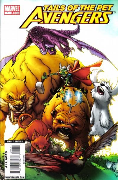 Tails of the Pet Avengers Comic