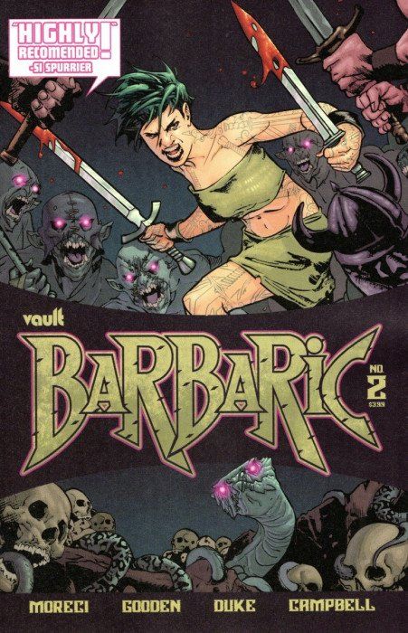 Barbaric #2 Comic
